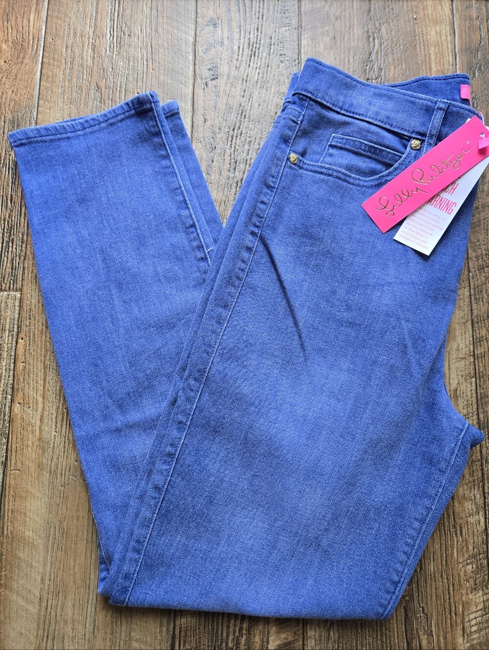 Lilly Pulitzer Royal Blue Skinny Jeans